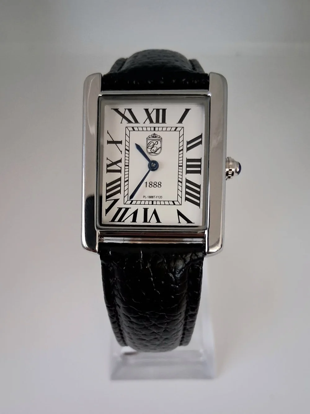 NEW Pierre Lucerne 1888 Tank Style Classic Men's Quartz Wristwatch